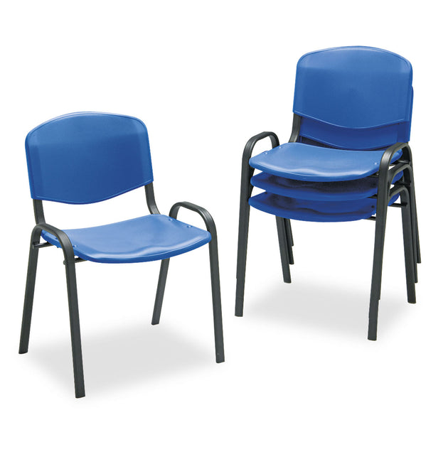 Stacking Chair, Supports Up to 250 lb, 18