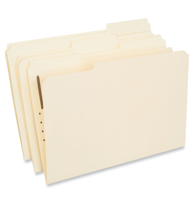 Reinforced Top Tab Fastener Folders, 0.75