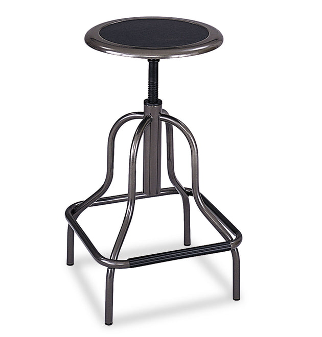 Diesel Industrial Stool, Backless, Supports Up to 250 lb, 22