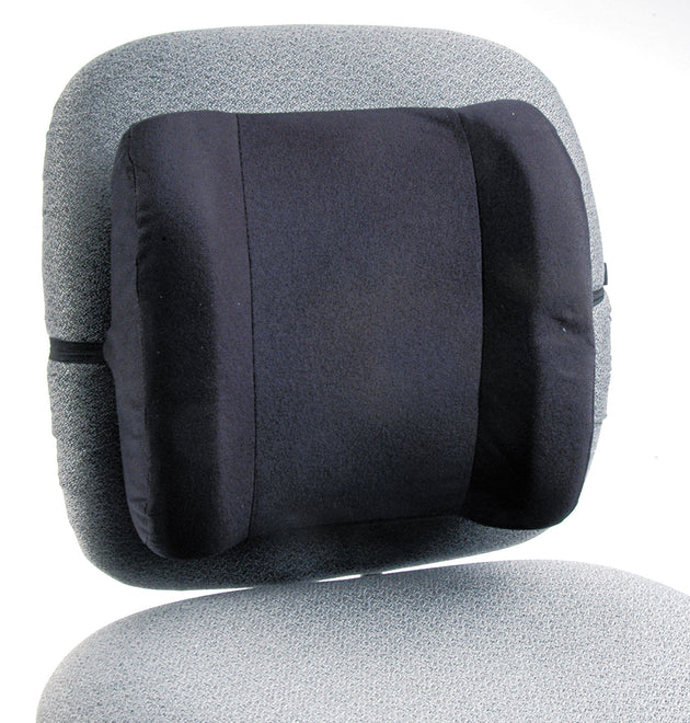 Remedease High Profile Backrest, 12.75 x 4 x 13, Black