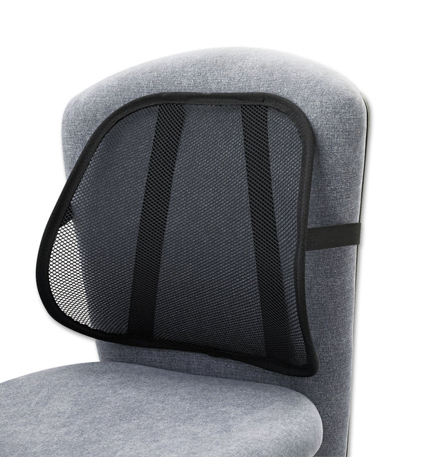 Mesh Backrest, 17.5 x 3 x 15, Black