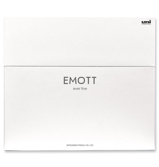 EMOTT ever fine Porous Point Pen, Stick, Fine 0.4 mm, Assorted Ink Colors, White Barrel, 40/Pack