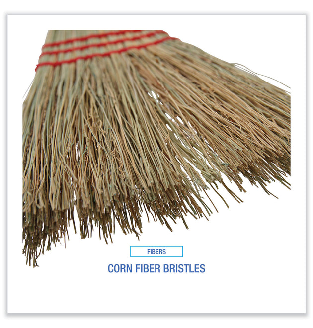 Corn Fiber Lobby/Toy Broom, Corn Fiber Bristles, 39