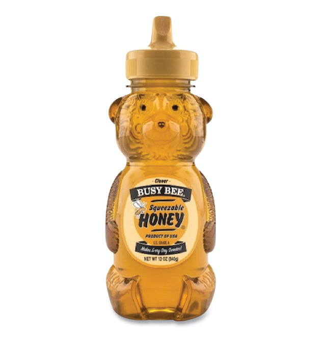 Clover Honey, 12 oz Bottle, 12/Carton