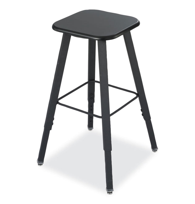 AlphaBetter Adjustable-Height Student Stool, Backless, Supports Up to 250 lb, 35.5