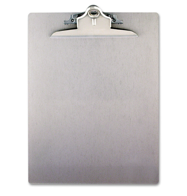 Recycled Aluminum Clipboard with High-Capacity Clip, 1