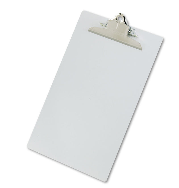 Recycled Aluminum Clipboard with High-Capacity Clip, 1