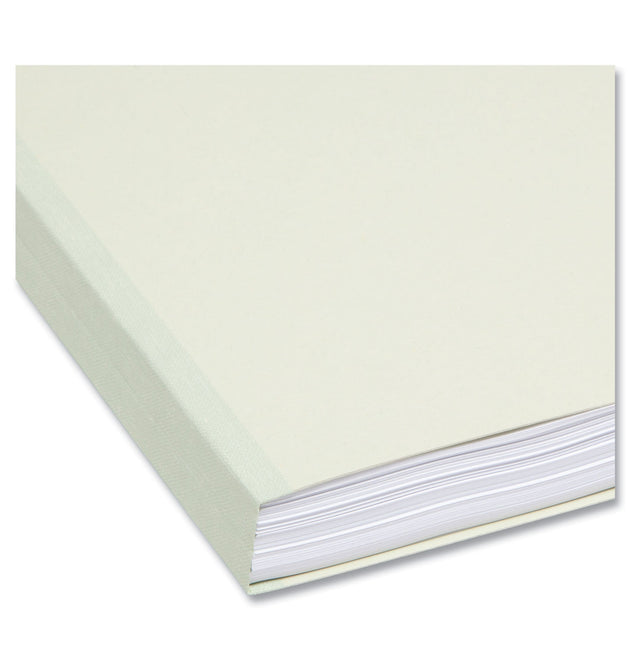 Expanding Recycled Heavy Pressboard Folders, 1/3-Cut Tabs: Assorted, Letter Size, 1