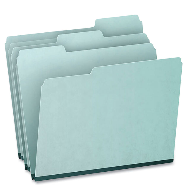 Pressboard Expanding File Folders, 1/3-Cut Tabs: Assorted, Letter Size, 1