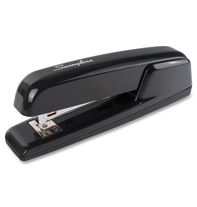 747 Business Full Strip Desk Stapler, 30-Sheet Capacity, Black