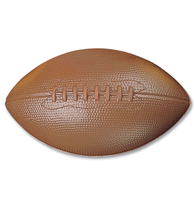 Coated Foam Sport Ball, For Football, Playground Size, Brown