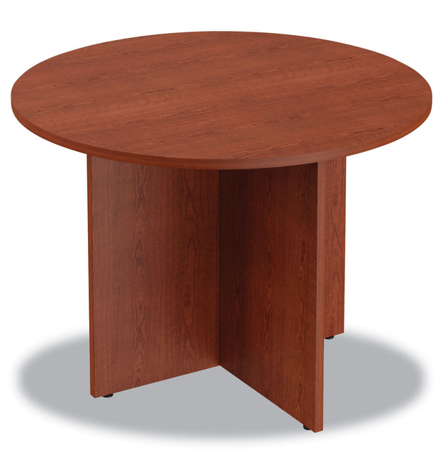 Alera Valencia Round Conference Table with Legs, 42