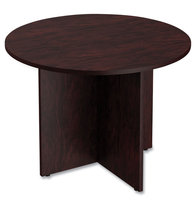 Alera Valencia Round Conference Table with Legs, 42