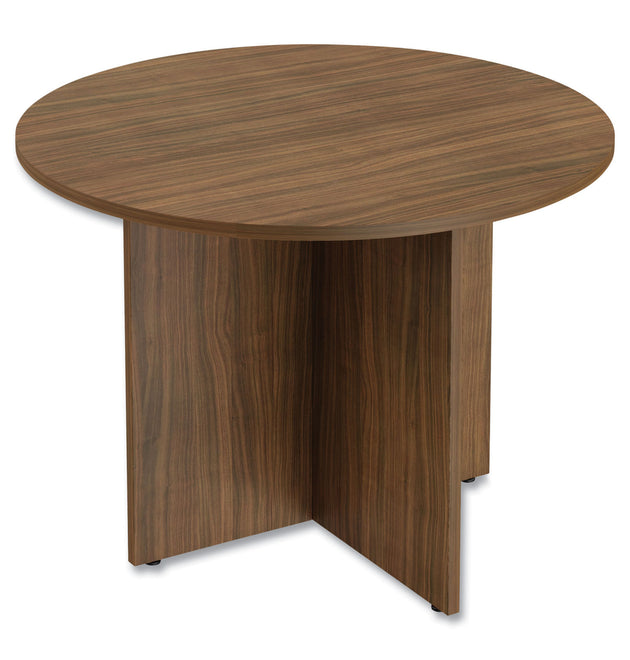 Alera Valencia Round Conference Table with Legs, 42