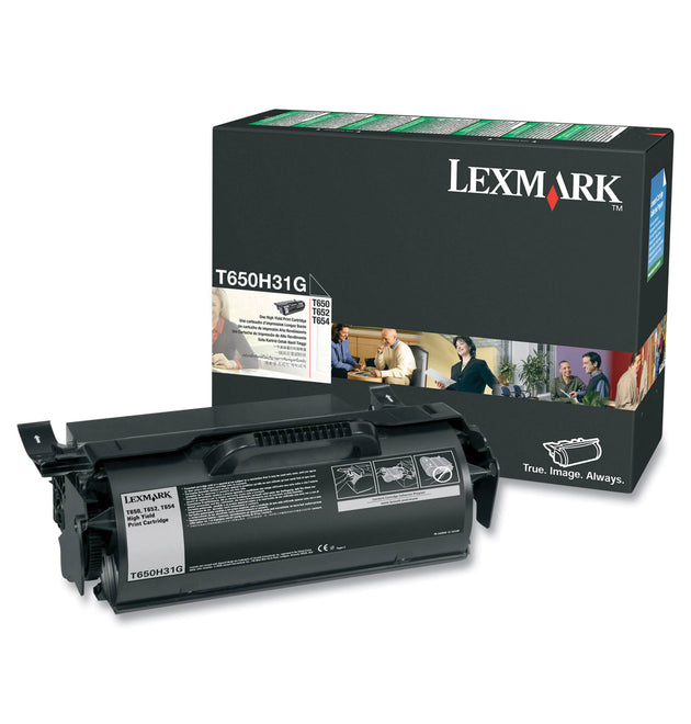 T650H31G High-Yield Toner, 21,000 Page-Yield, Black