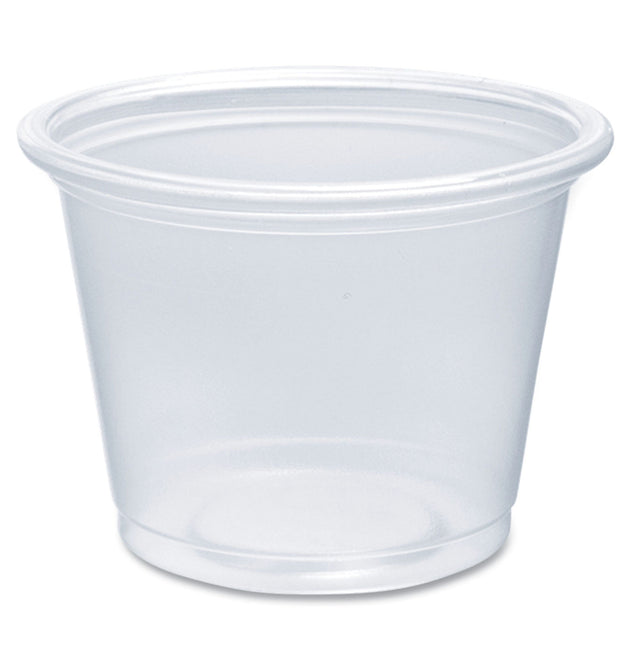 Conex Complements Portion/Medicine Cups, 1 oz, Clear, 125/Bag, 20 Bags/Carton