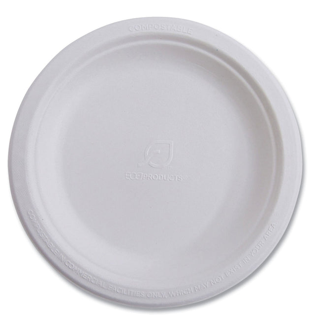 Vanguard Renewable and Compostable Sugarcane Plates, 10