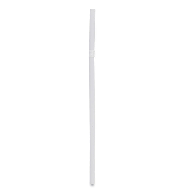 Flexible Wrapped Straws, 7.75