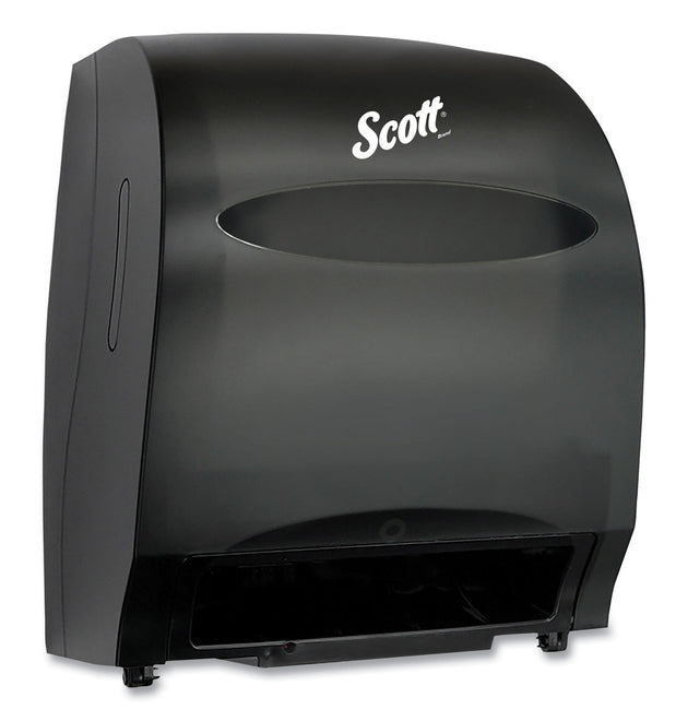 Essential Electronic Hard Roll Towel Dispenser, 12.7 x 9.57 x 15.76, Black