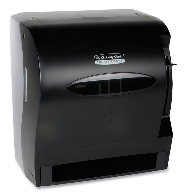 Lev-R-Matic Roll Towel Dispenser, 13.3 x 9.8 x 13.5, Smoke