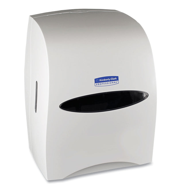 Sanitouch Hard Roll Towel Dispenser, 12.63 x 10.2 x 16.13, White