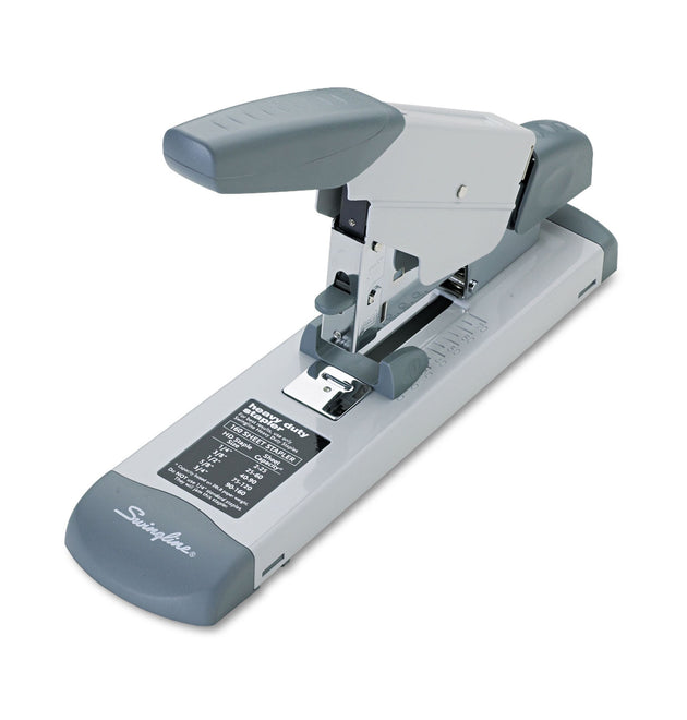 Deluxe Heavy-Duty Stapler, 160-Sheet Capacity, Platinum