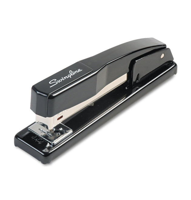 Commercial Full Strip Desk Stapler, 20-Sheet Capacity, Black