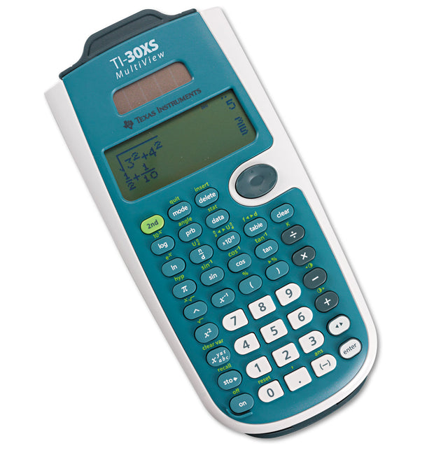 TI-30XS MultiView Scientific Calculator, 16-Digit LCD