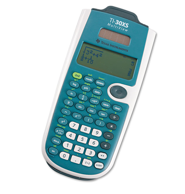 TI-30XS MultiView Scientific Calculator, 16-Digit LCD