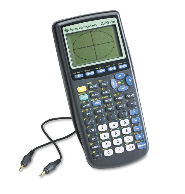 TI-83Plus Programmable Graphing Calculator, 10-Digit LCD