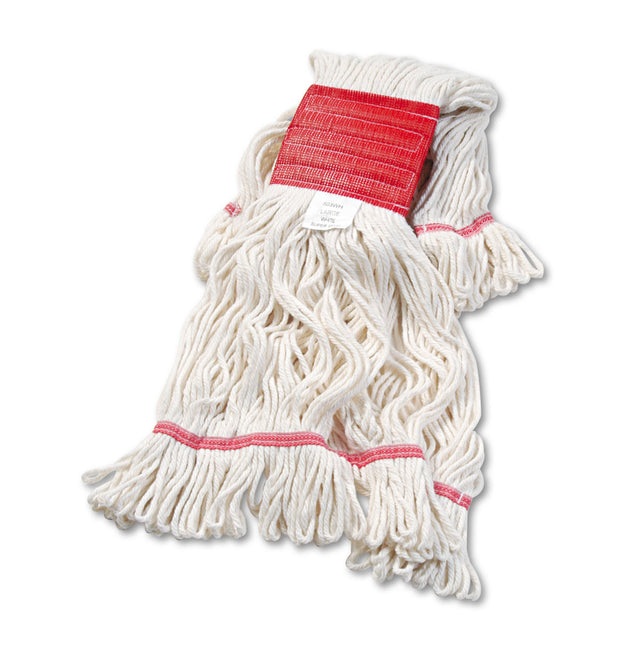 Super Loop Wet Mop Head, Cotton/Synthetic Fiber, 5