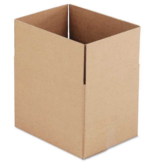 Fixed-Depth Corrugated Shipping Boxes, Regular Slotted Container (RSC), 12