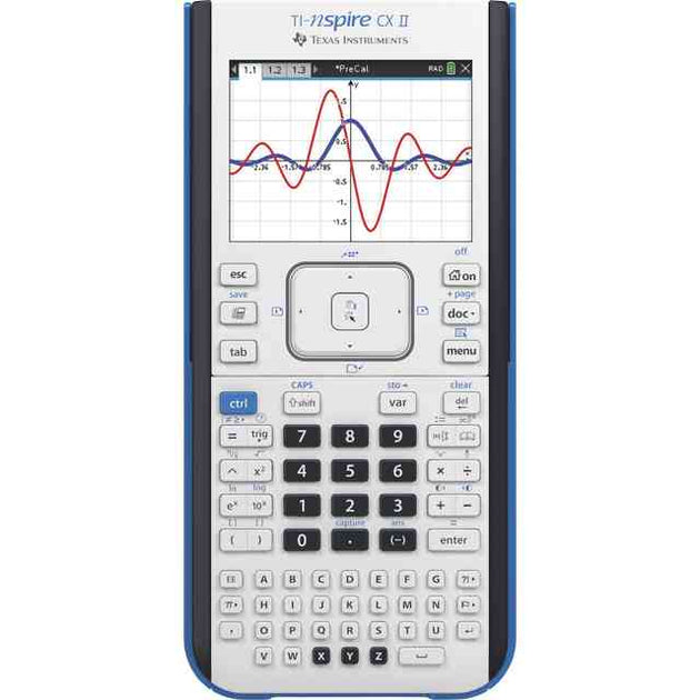 TI-Nspire CX II Graphing Calculator, 10-Digit LCD